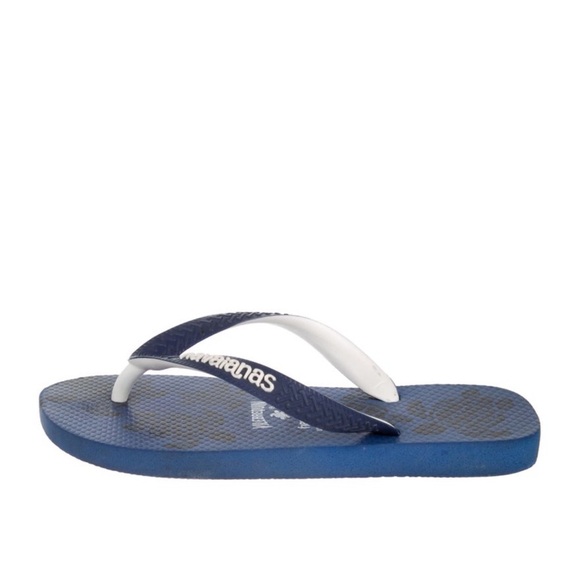 Villebrequin Havianas Chaussures Rubber Flip Flips - Picture 4 of 9